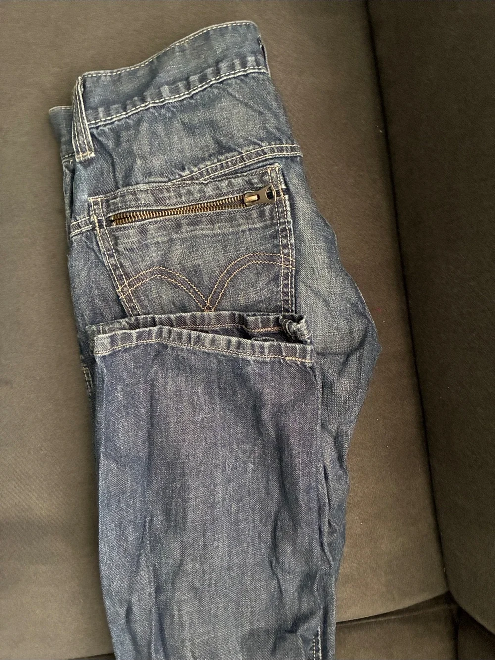 Levi's Slim Straight Faded Blue Jeans